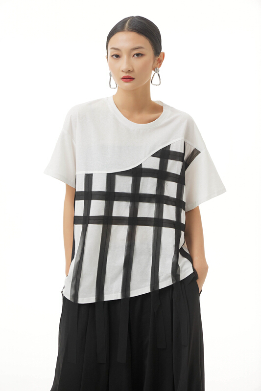 New in early summer! [irregular] Korean style short sleeve T-shirt