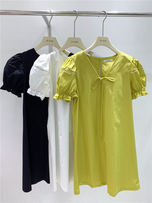 [A-One] sweet bow dress 9903# LSW