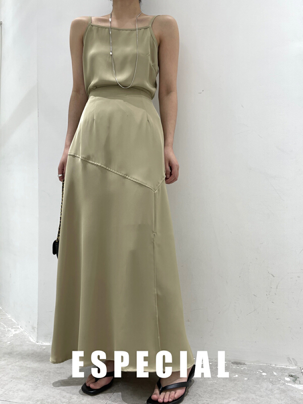 New year in early spring! [especial] simple suspender Vest + slim skirt suit 22030# XYJ