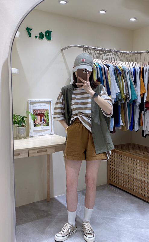 New in early summer! [da. 7] Korean sleeveless solid color vest (only sell vest) 2559-1# LSL
