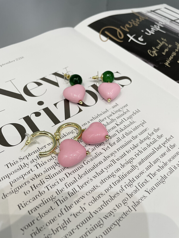 [bobo1972] lovely and sweet Earrings 441757# ozq