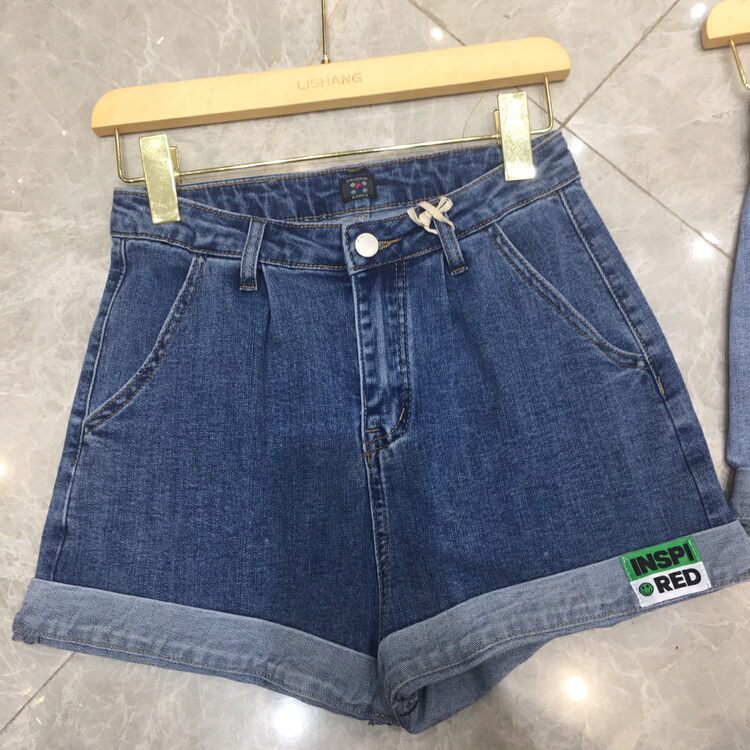 [thousand degrees] versatile minority Korean denim shorts c11162# LSW