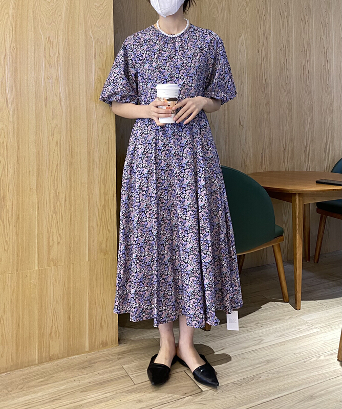 New in early summer! [zicci] French elegant and versatile floral dress 106576 \lwy
