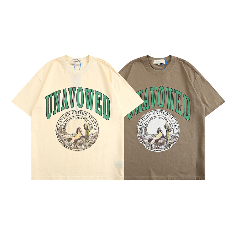 [the unvowed] men's and women's personalized pattern printed short sleeve T-shirt 2302# ZZL