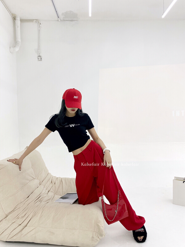New year in early spring! [kashefei] Korean Pullover embroidered short sleeve T-shirt 78-6# ozq