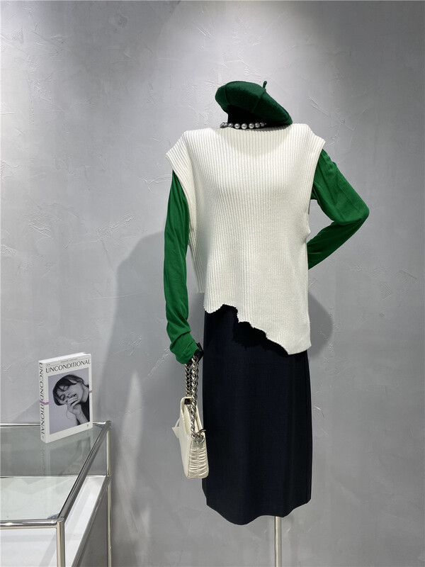Cxdhh / new in early spring! [strict selection - planting grass and trees] Korean simple versatile vest xc12-79212c# JJ