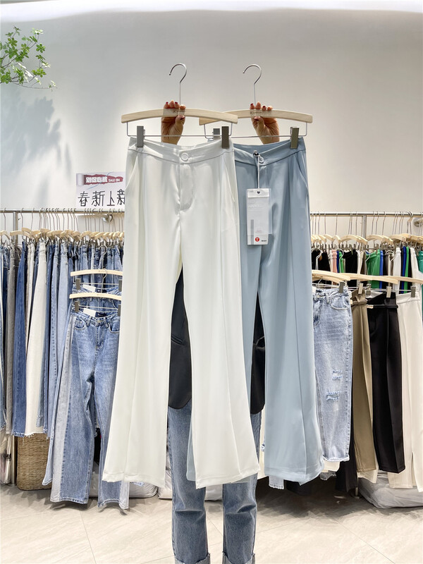 New year in early spring! [iris iriisy] minimalist loose casual pants 5525# LSL