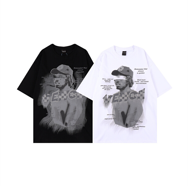 New in early summer! [vincede] versatile fashion cool boy casual trend short sleeve T-shirt xd763# CSX