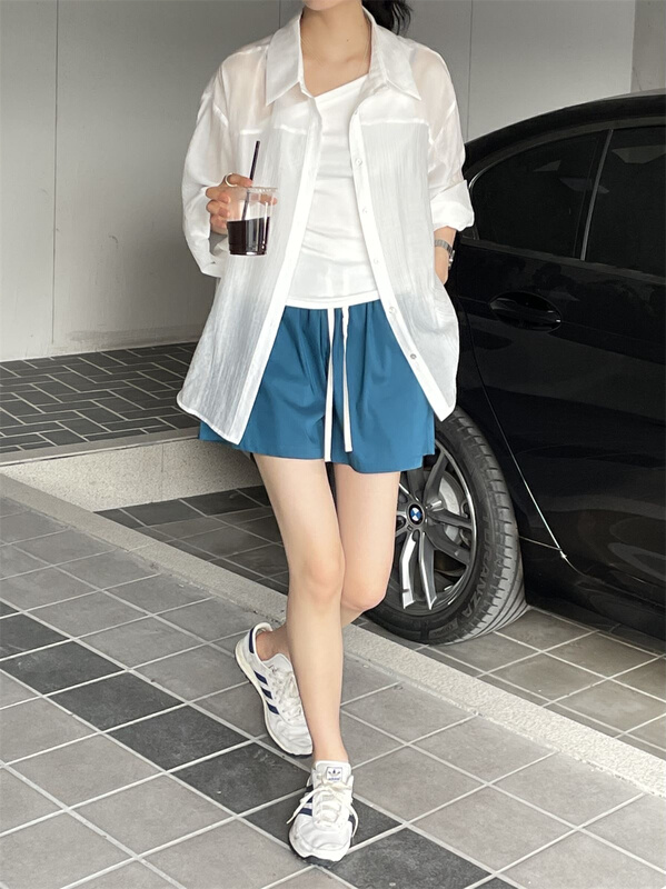 14 colors! [clean space] Korean versatile lace up comfortable casual shorts 27789# CLS