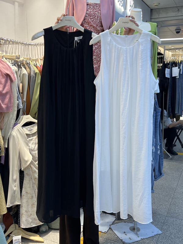 [sassy] Korean fashion simple vest dress 623# HBx