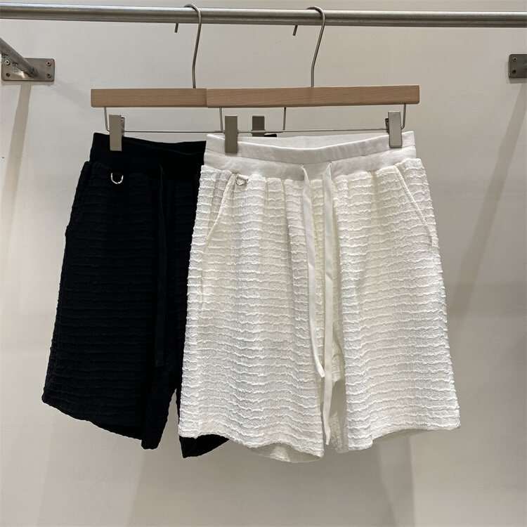 New in early summer! [be] temperament elastic lace up casual shorts 0110# ZZL