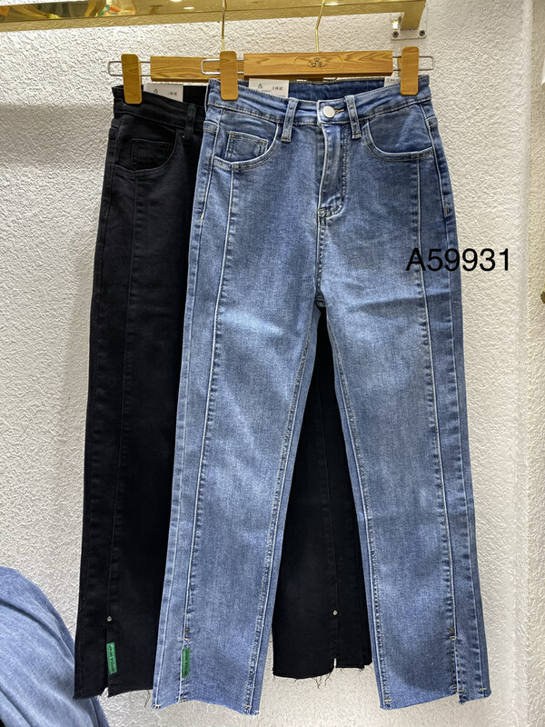New year in early spring! [queen] Korean washed versatile jeans a59931# ozq