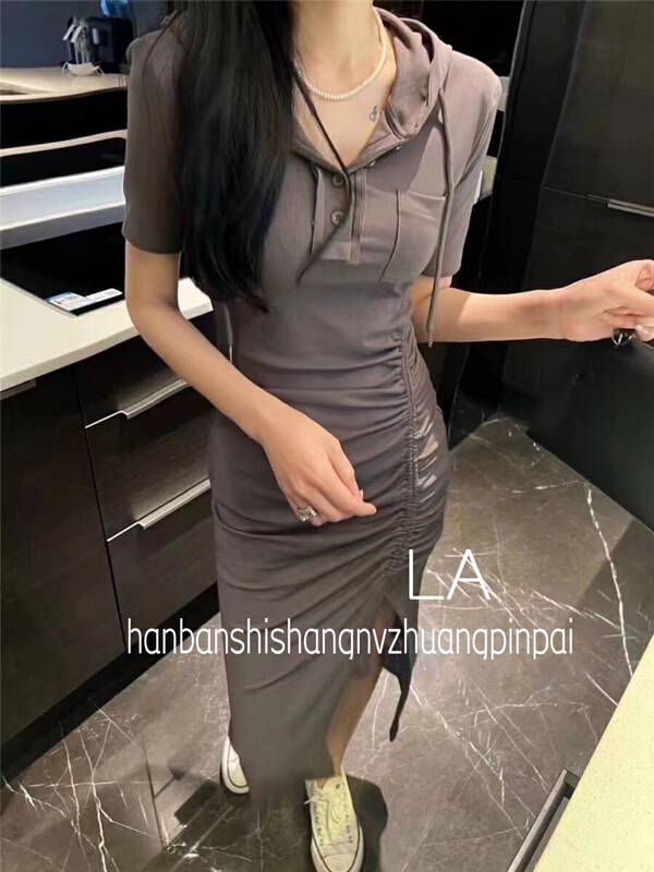 [laqssy] Korean slim dress 8221-1# zyh