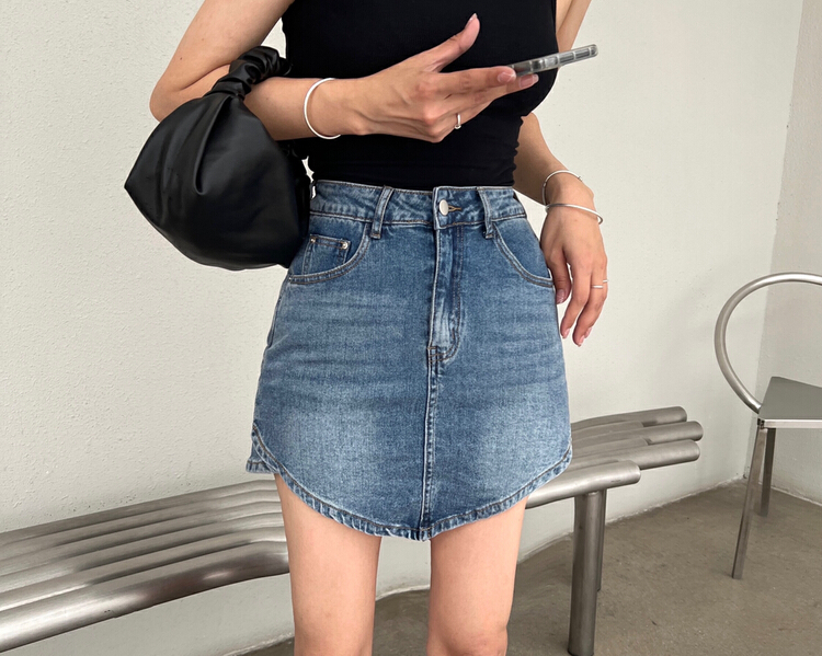 [hakie] Korean version of foreign style design skirt 770778# ozq