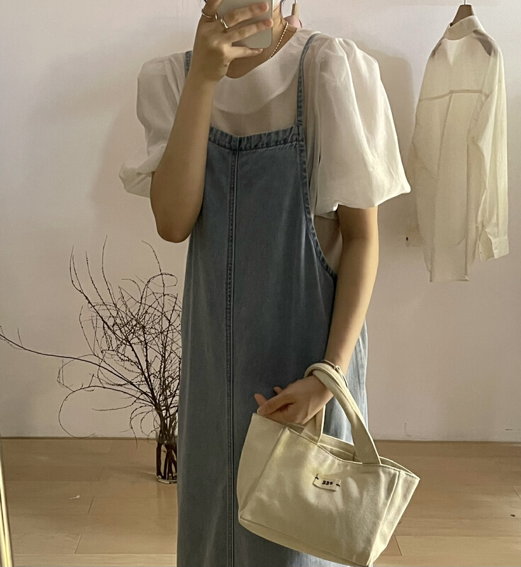 【BLOOM PLACE】簡約法式設計感小衫  S621273#  CLS