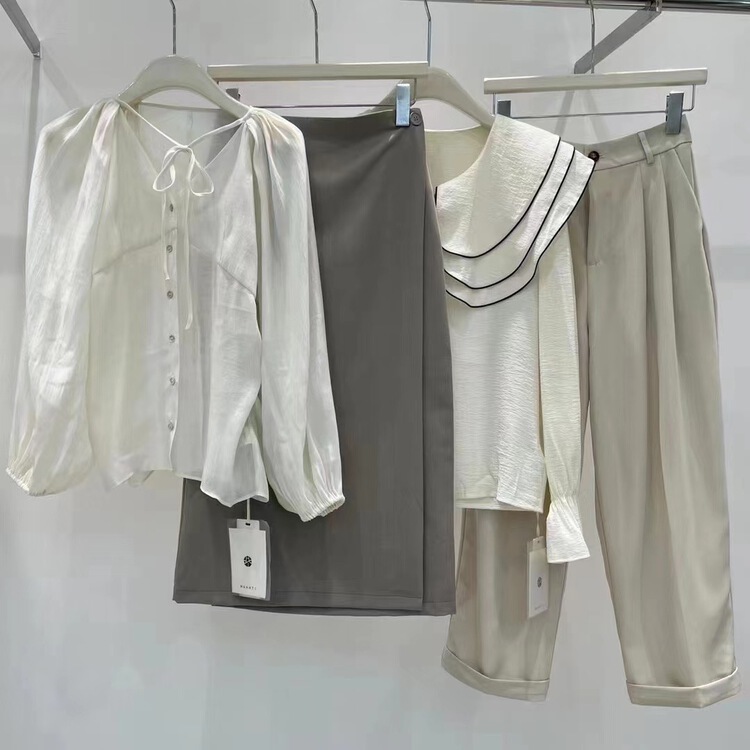 goods in stock! [fantasy title] simple commuter style straight pants t22x006# XJ
