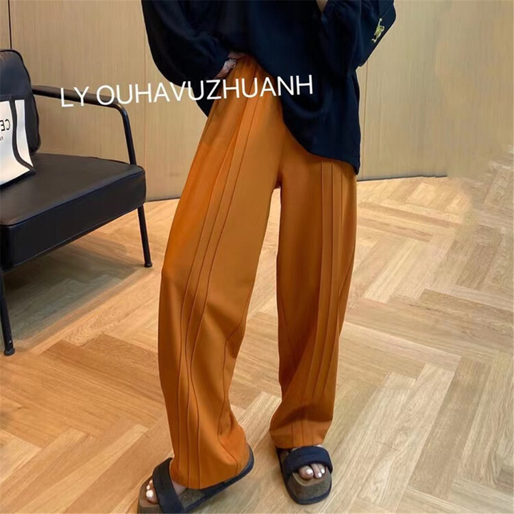[al] Korean elastic waist comfortable casual pants 9010# lwy