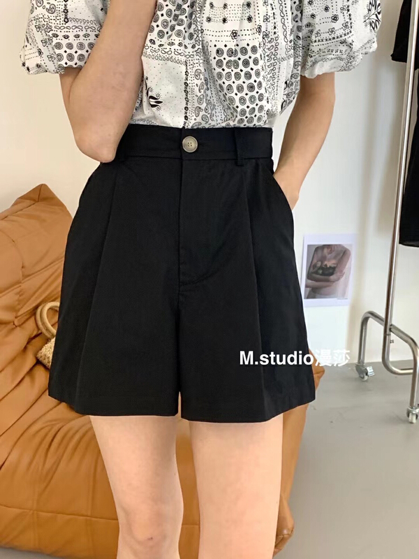 [MSTUDIO MANSA] simple, loose and versatile casual shorts y6678# ll