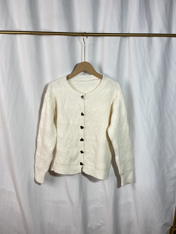 New in early summer! [yspy store] simple Korean fashion knitted cardigan 855# Cl