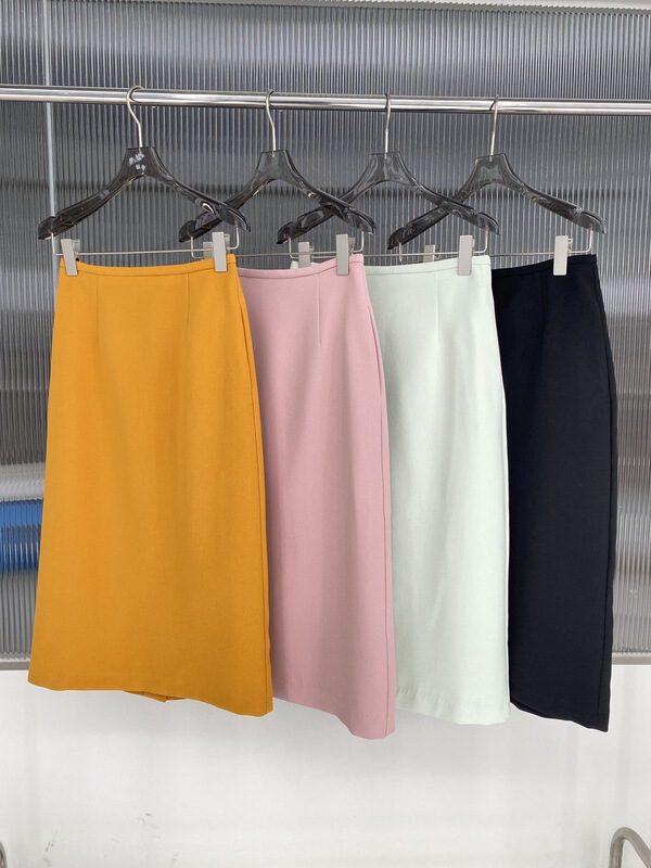 [AA studio] Korean soft wind medium length skirt ys2-3206# jhy