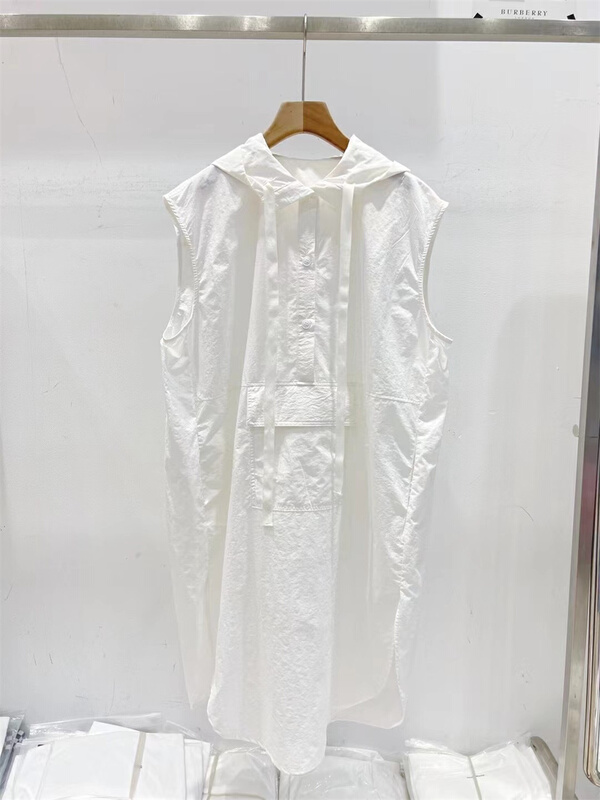 [td] Korean Hooded Vest Dress c005885# XJ
