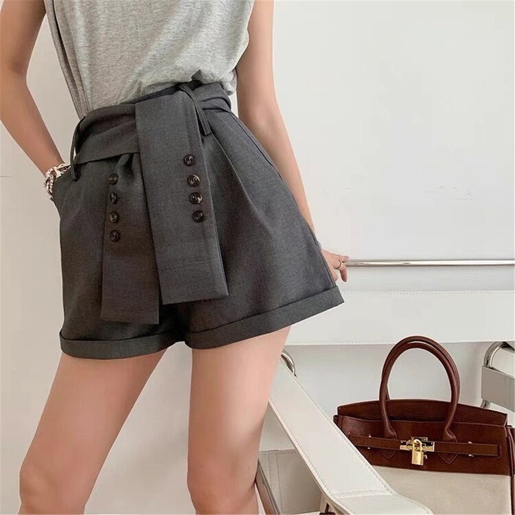 [mix] fake two slim casual shorts 0070# WTT