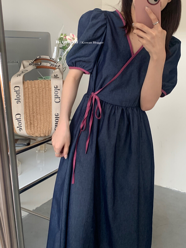 [B plus] fresh and slim dress 22-9440-2# HBx