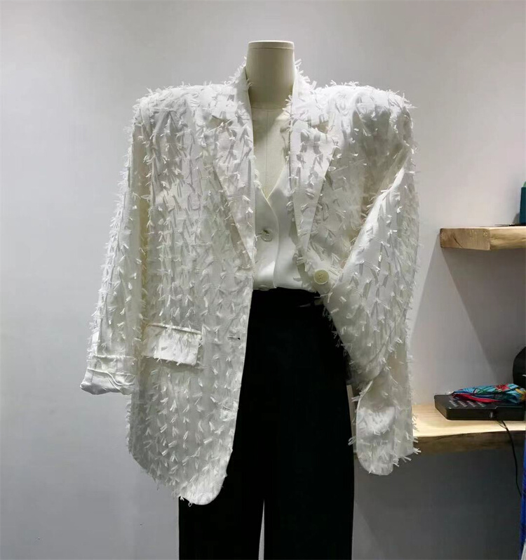 [keep] Korean tassel breasted suit 7760# WTT