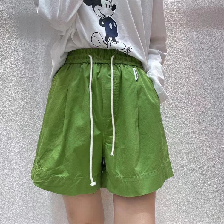 [Lexi] drawstring comfortable Korean casual shorts 22178# L