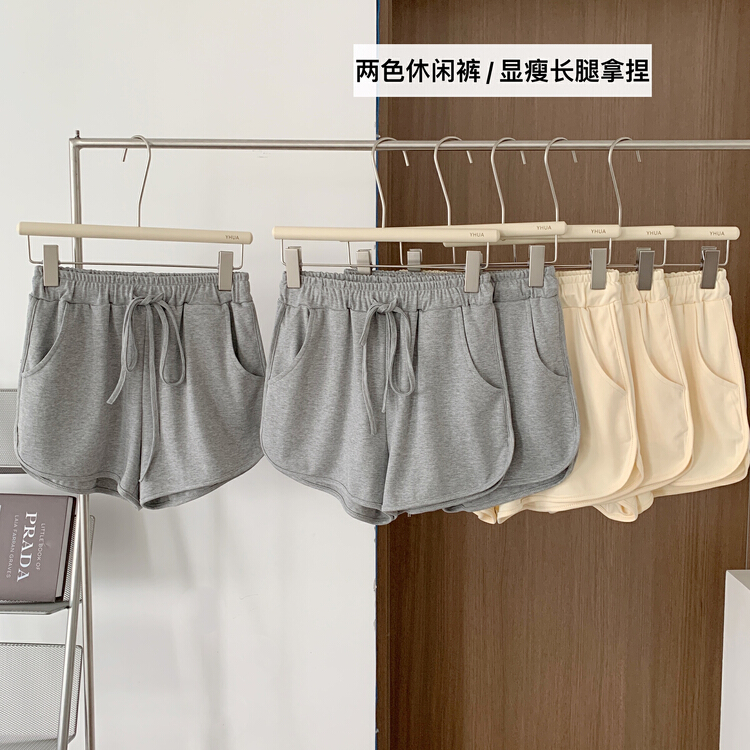 [kakajia] elastic waist, slim and versatile casual pants 9110# ozq