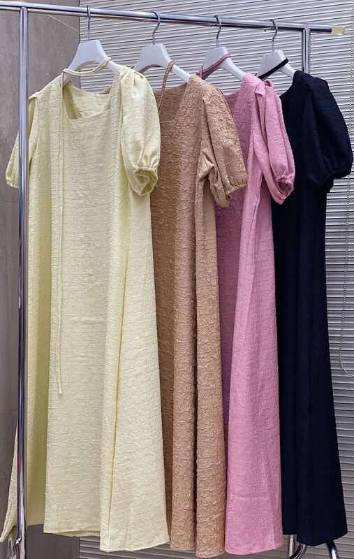 goods in stock! New in early summer! [believe] French elegant and graceful mid length dress (detachable waist rope) wq8561# cqw