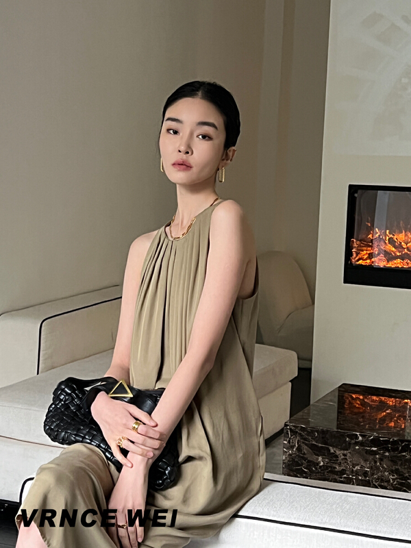 New in early summer! [Vince] Korean comfortable and versatile dress 5126# XYJ