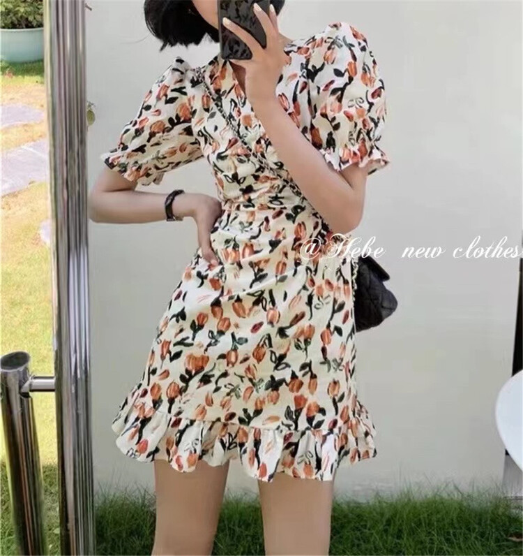 [Hebe] floral versatile dress 1996# XYJ