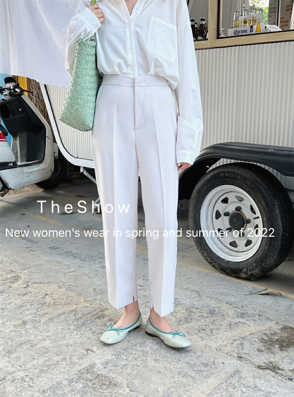 New year in early spring! [the show] Korean light familiar and versatile fashion trousers a60005# CLS
