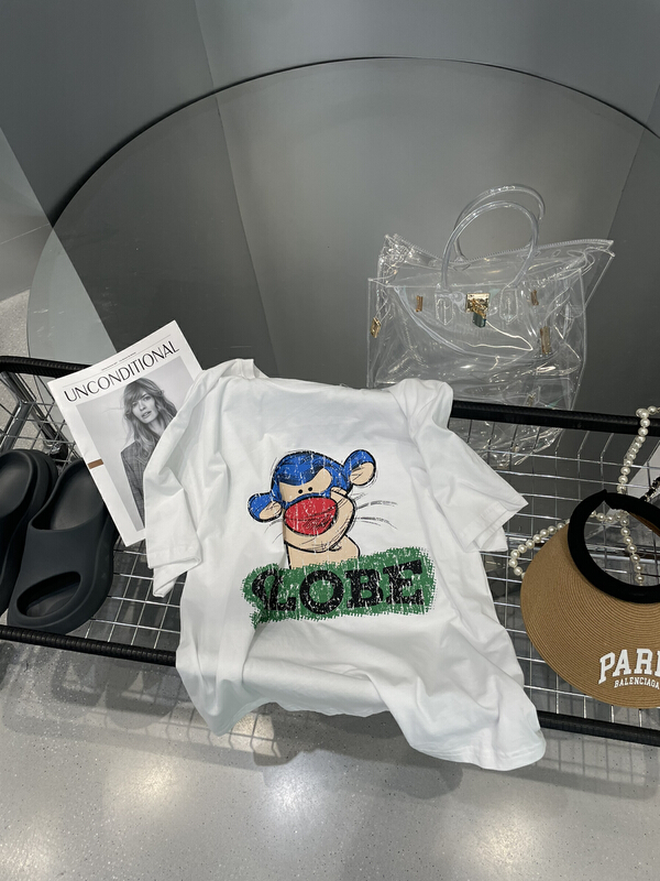 goods in stock! [bobo1972] loose and versatile fashion short sleeve T-shirt 229637# ozq