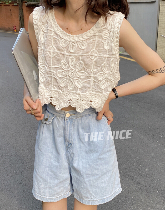 【THE NICE】簡約純色百搭背心/吊帶  00310#  HJY