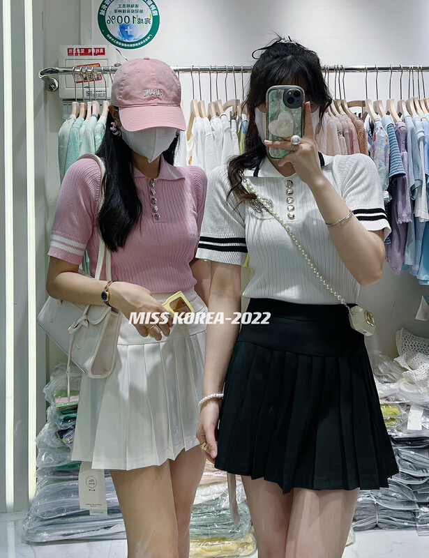 [Miss Korea] college pleated short skirt 6680# HBx