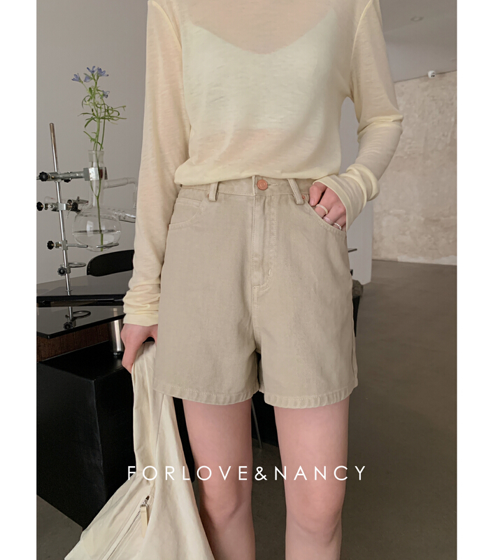 New year in early spring! [FN] fashionable, simple and versatile casual shorts la2ss5096# cqw
