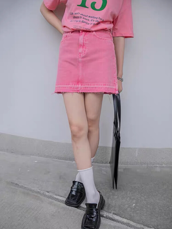 New in early summer! [trustme] color versatile Korean skirt 67440# ozq