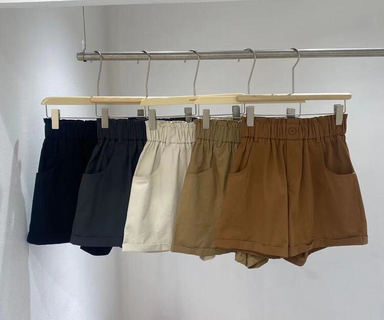 [Focus] slim and versatile elastic waist casual shorts 8028\hbx