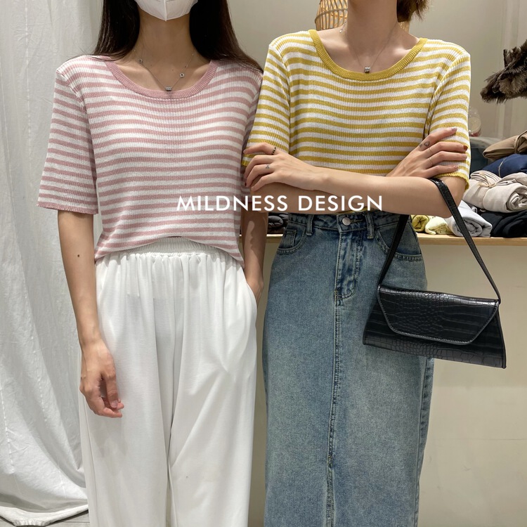 [mildness] thin thread versatile fashion sweater 652# zjy
