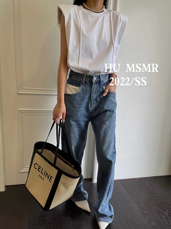 New in early summer! [Hu] fashionable and versatile simple vest / sling 6666# zyh