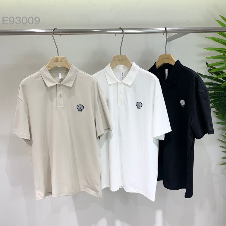 New year in early spring! [Yeji] simple commuter style loose fashion polo shirt e93009# ZZL