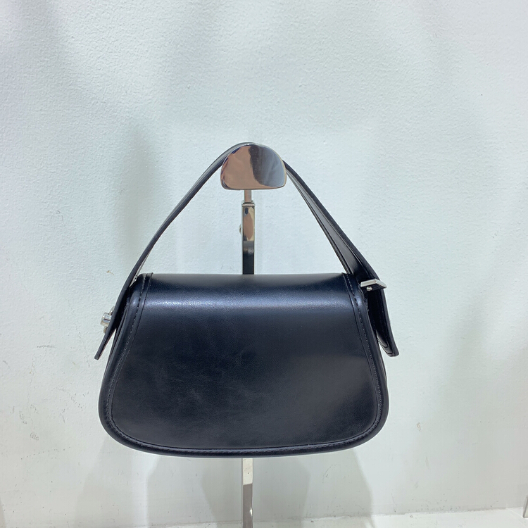 [Mi he] Korean portable solid color versatile messenger bag (with long shoulder strap) 1903# lwy