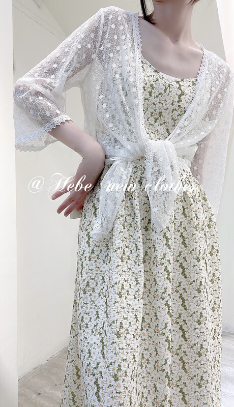 [Hebe] sweet, gentle and versatile lace shirt 603# XYJ