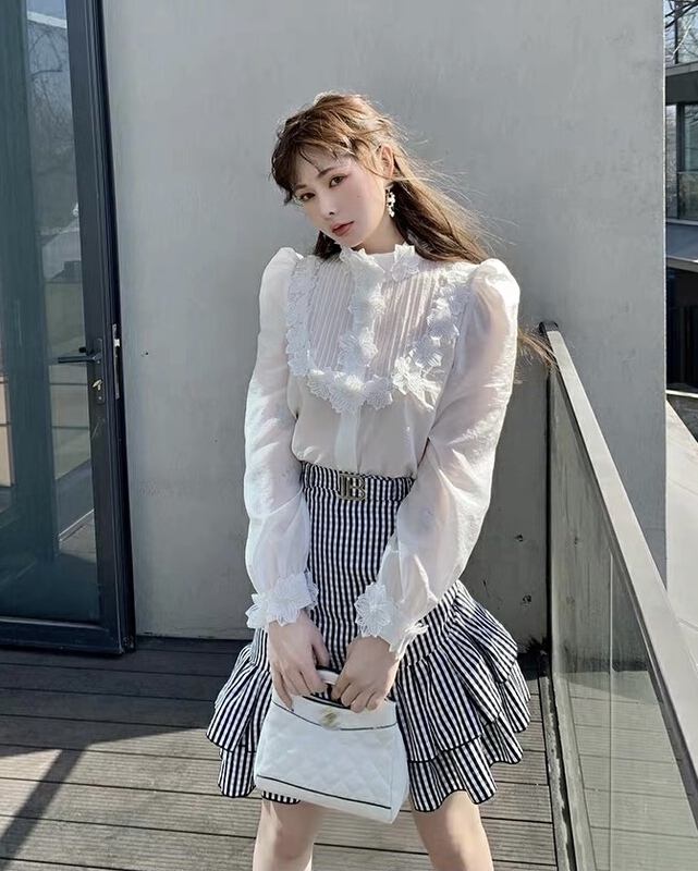 New year in early spring! [ala] slim and heavy design shirt s1116# JJ