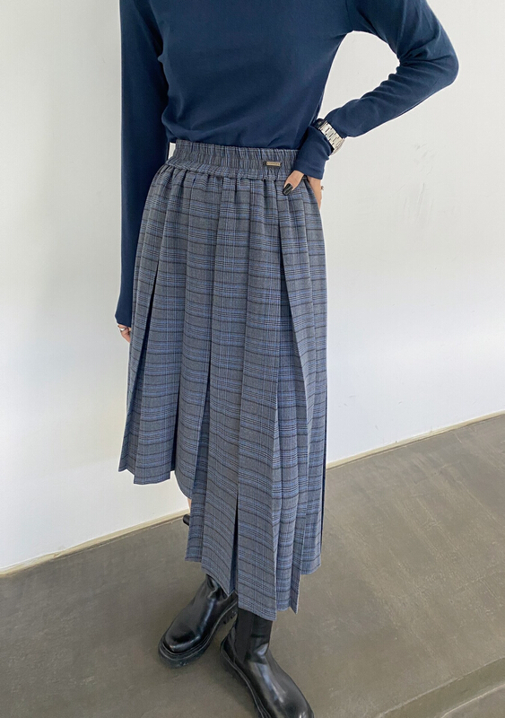 New year in early spring! [Za] advanced design, irregular elastic waist skirt 10190# LSL