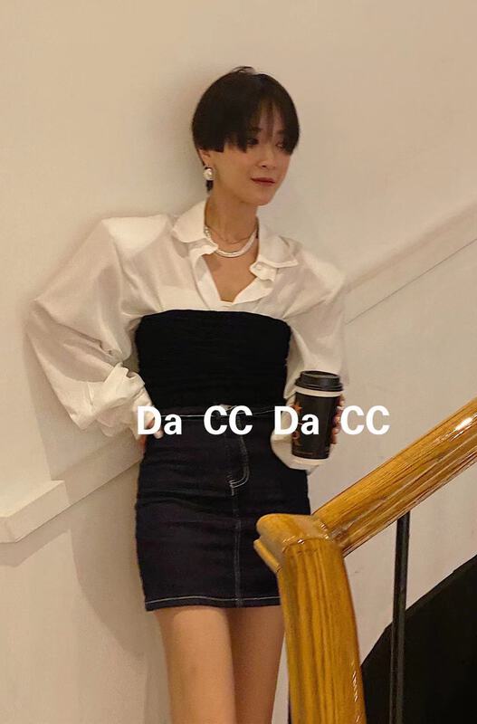 New in early summer! [Da CC] Korean versatile slim skirt 0239# zxl