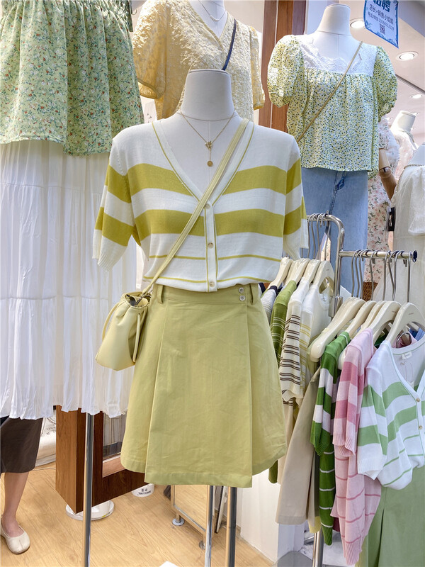 [chengzhuo] Korean versatile high waist skirt 81305# hjy