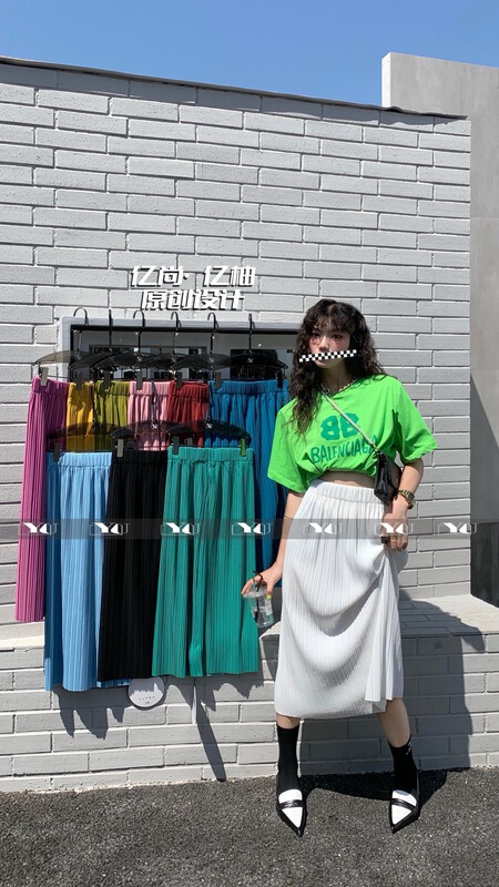 [Yishang] leisure niche simple skirt 6223# LSW